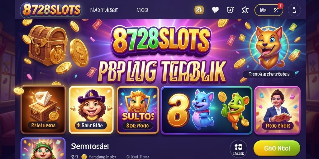 Tampilkan gameplay menarik dari 8728SLOTS dengan desain slot yang memukau.