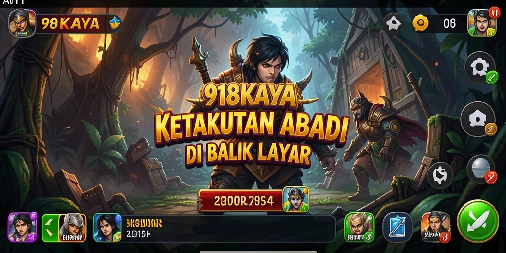 Tangkapan layar menampilkan aksi menegangkan dalam permainan Horror.