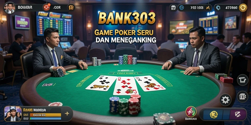 Gameplay seru dengan suasana poker yang menyenangkan.