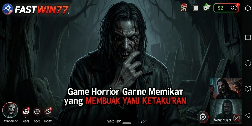 Tangkapan layar menunjukkan gameplay seram dari FASTWIN77 yang memikat.