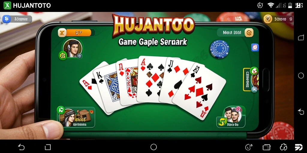Tampilan gameplay HUJANTOTO yang menakjubkan dan interaktif.