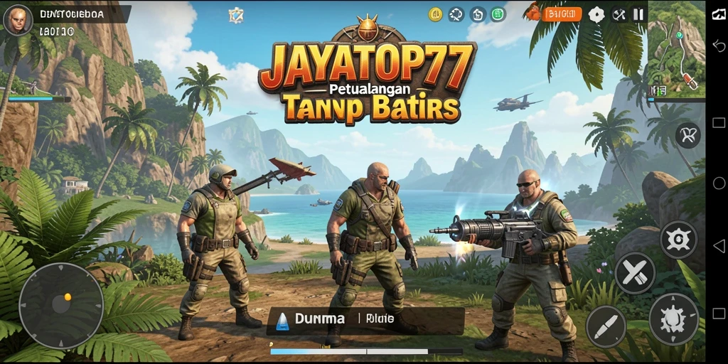 Tampilan gameplay JAYATOP77 yang menakjubkan dalam dunia terbuka.