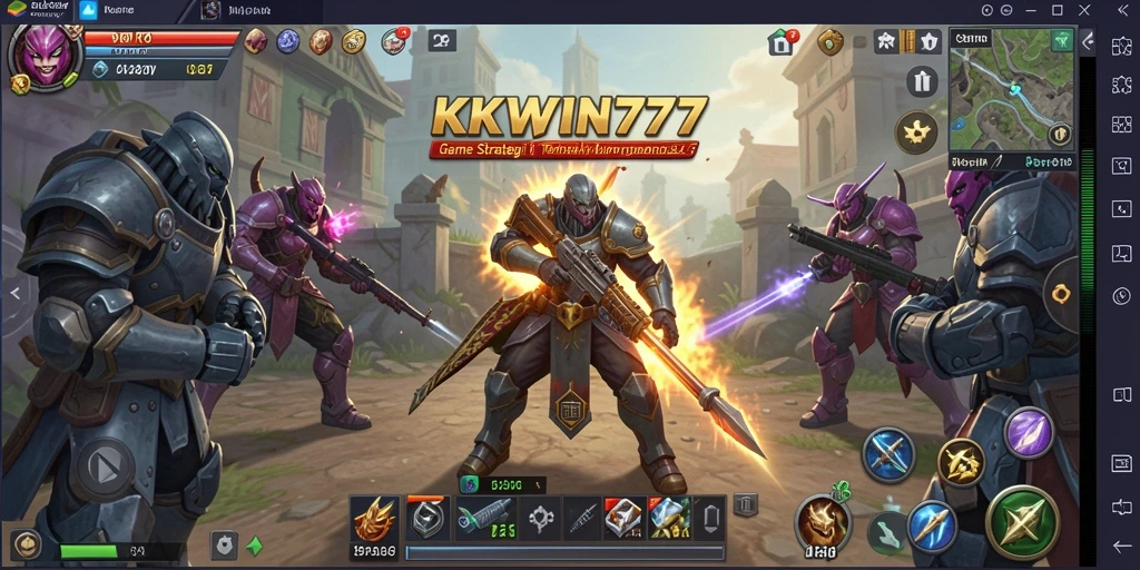 Tampilan gameplay seru dan strategis di KKWIN777.