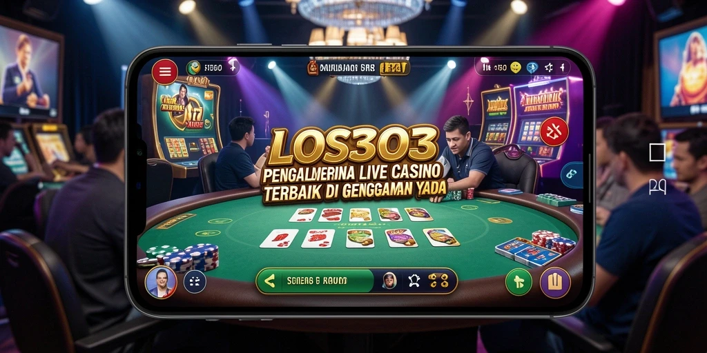 Tampilan gameplay menakjubkan di LOS303 dengan dealer langsung.