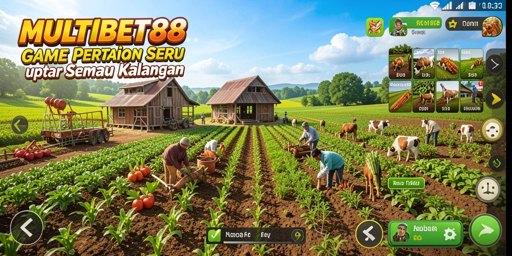 Gameplay seru dengan pengelolaan pertanian yang menantang.