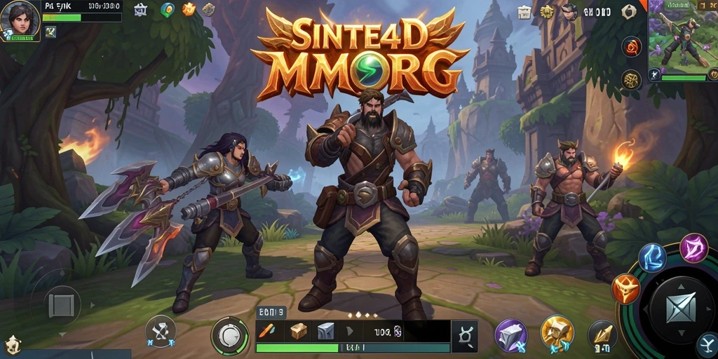 Screenshot gameplay SINTE4D menampilkan pertarungan epik antar pemain.